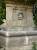  BIG FOUNTAIN « BACCHUS » WHITE DRESSED STONE.