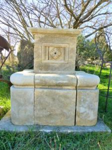  LITTLE CARVED FRENCH FOUNTAIN.