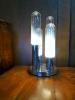  VINTAGE GLASS  LAMP 4 LIGHTS. 1960-1970