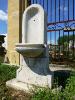 FORMER PROVENCAL STONE FOUNTAIN. EARLY XXTH CENTURY.