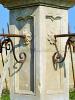 PROVENCAL CENTRAL FOUNTAIN IN WHITE NATURAL STONE.