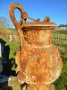 FRENCH IRON CAST RENAISSANCE STYLE BRAZIER