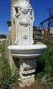  WHITE MARBLE FOUNTAIN.LATE XIX CENTURY