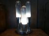  VINTAGE GLASS  LAMP 4 LIGHTS. 1960-1970