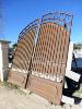   PROVENCAL WROUGHT IRON GATE.